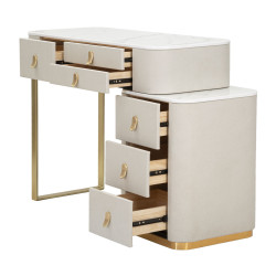 Coiffeuse Beauté – Ligne Élégante 120 x 40 x 75 cm