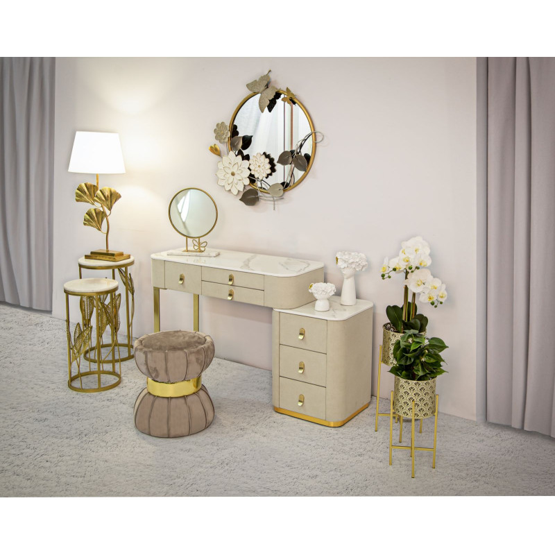 Coiffeuse Beauté – Ligne Élégante 120 x 40 x 75 cm