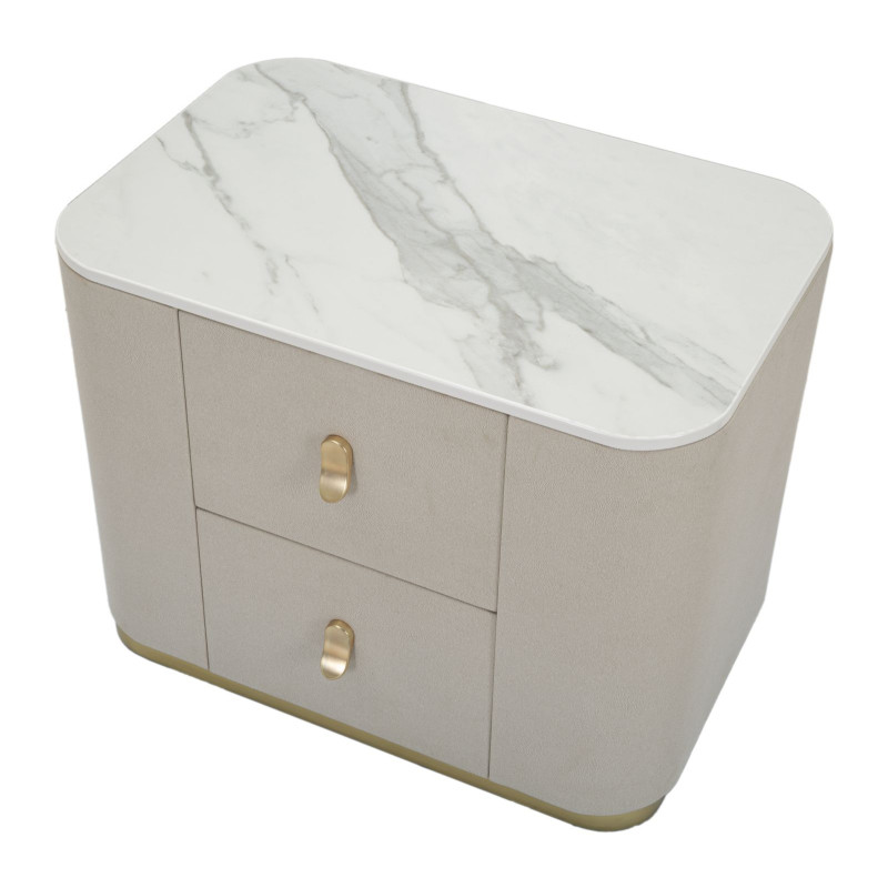 Table de Chevet Beauty – Détail Précieux 60 x 40 x 47 cm