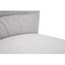 Chaises Losanna Grises – Élégance Italienne (Lot de 2) 58 x 60,5 x 85 cm