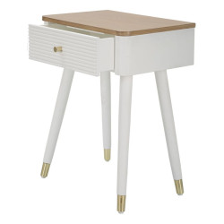 Table de Chevet Matera – Sobriété Urbaine 45 x 32 x 62 cm