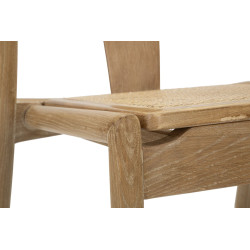 Chaises Japonaises B – Harmonie Élégante (Lot de 2) 56 x 53 x 76 cm