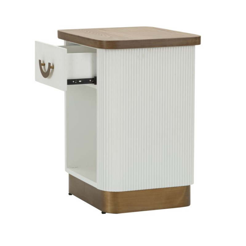 Table de Chevet Tolosa – Raffinement Discret 48 x 40 x 62 cm