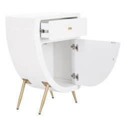 Table de Chevet Haute Venus – Design Élancé 60 x 32 x 79 cm