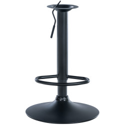 Cadre XL pour tabouret de bar 10 x 10 cm noir