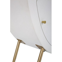 Table de Chevet Haute Venus – Design Élancé 60 x 32 x 79 cm