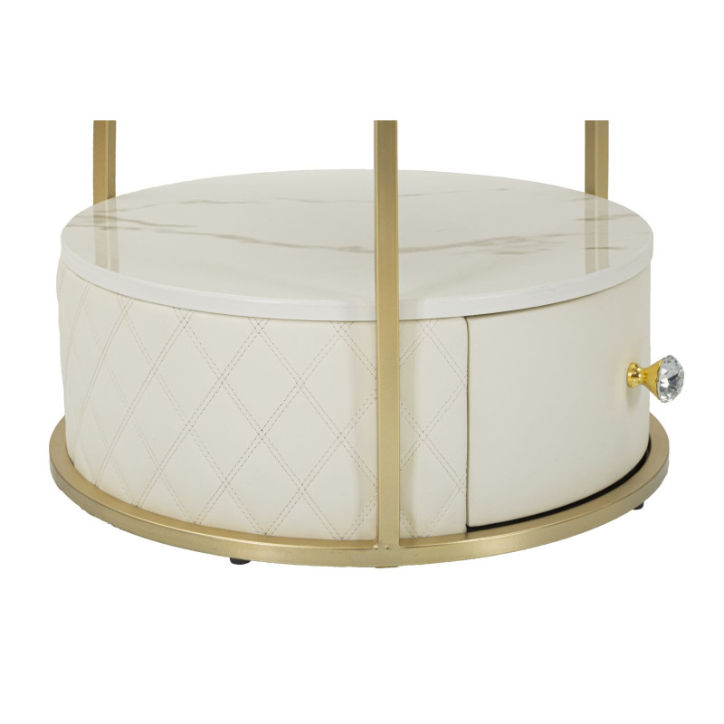 Table de Chevet Sharon – Simplicité Chic Ø43 x 48 cm