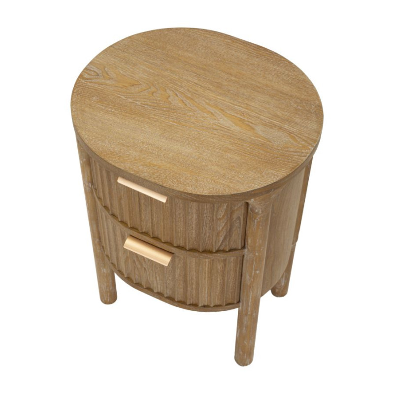 Table de Chevet Göteborg – Style Scandinave 38 x 34,5 x 52 cm