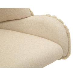 Chaises Stockholm A Crème – Raffinement Nordique (Lot de 2) 58 x 53 x 85 cm