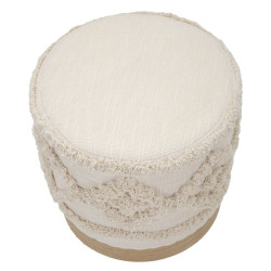 Pouf Damasco Deluxe – Tapisserie Royale Ø40 x 40 cm