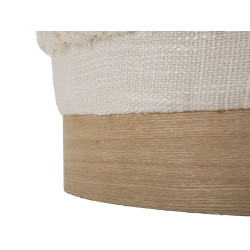 Pouf Damasco Deluxe – Tapisserie Royale Ø40 x 40 cm