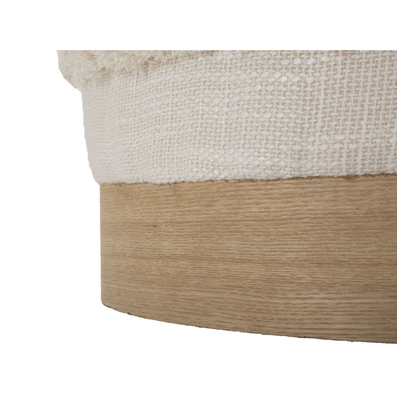 Pouf Damasco Deluxe – Tapisserie Royale Ø40 x 40 cm