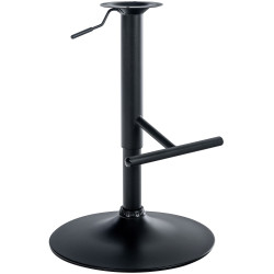 Cadre en T de remplacement pour tabouret de bar noir