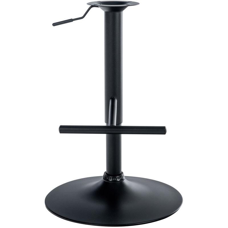 Cadre en T de remplacement pour tabouret de bar noir