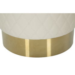 Pouf Sharon Rond – Simplicité Parfaite Ø36 x 39 cm