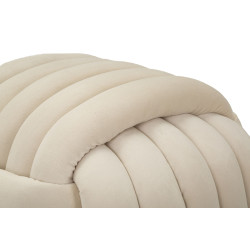 Pouf Softy Crème – Nuage de Douceur 45 x 45 x 45 cm