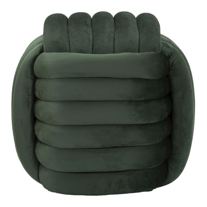 Pouf Softy Vert – Fraîcheur Botanique 45 x 45 x 45 cm