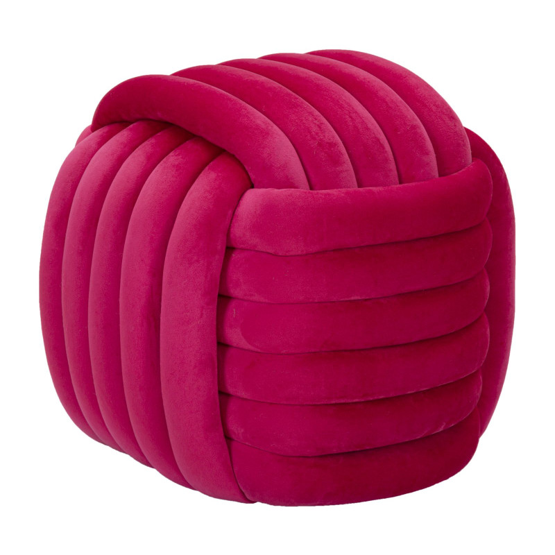 Pouf Softy Fuchsia – Explosion Glam 45 x 45 x 45 cm