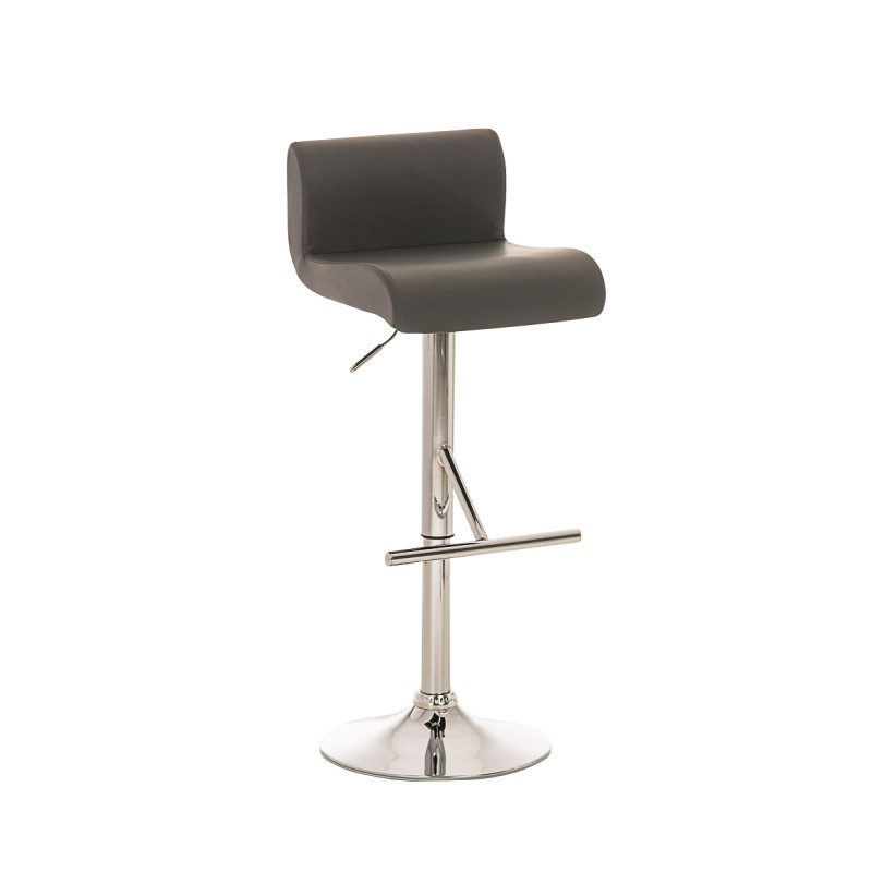 Tabouret de bar gris californien
