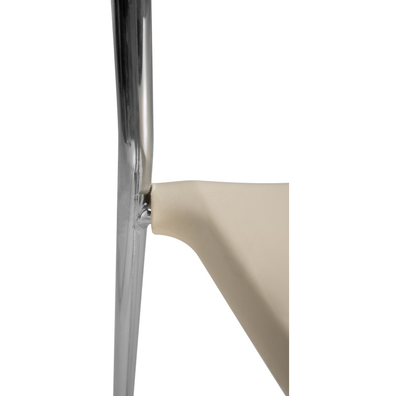 Tabouret de bar Gênes crème