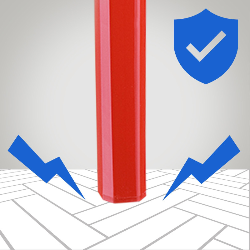 Tabouret de bar Fox rouge