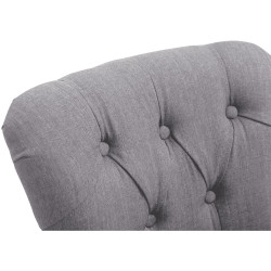 Sgabello Lakewood Stoffa antico-chiaro grigio chiaro