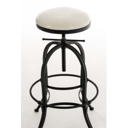 Tabouret de bar Radong noir