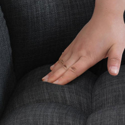 Barhocker Damaso W Stoff mit 4-FuЯ Gestell