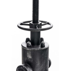 Taburete Industrial Lumos Plateado antiguo