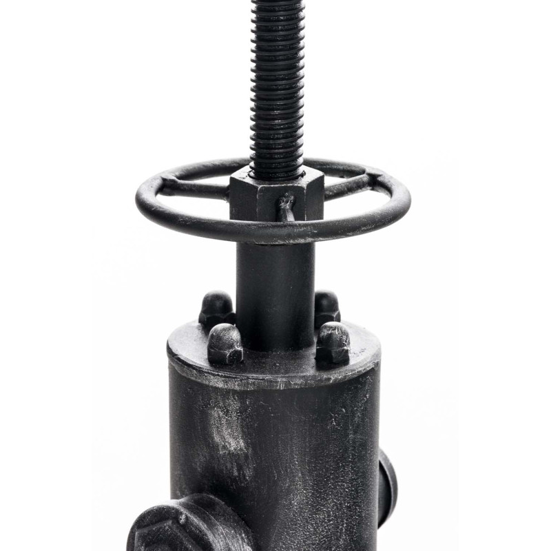 Taburete Industrial Lumos Plateado antiguo