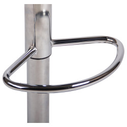 Tabouret de bar Dyn V2, tissu C brun