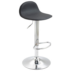 Tabouret de bar Lana V2 C noir