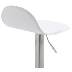 Tabouret de bar Lana V2 C blanc