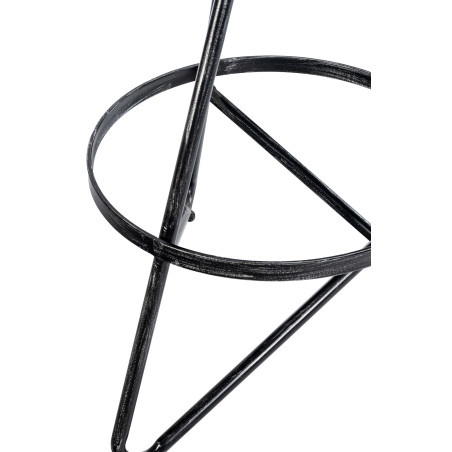 Tabouret de bar Karla argent