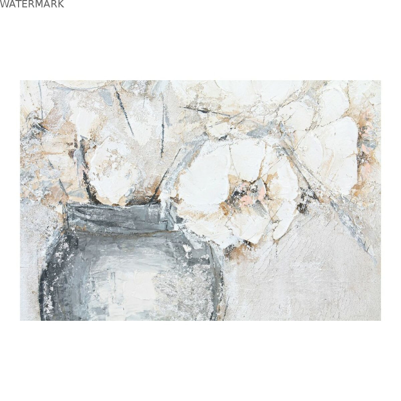 Cadre DKD Home Decor Vase 120 x 3,8 x 90 cm Vase Romantique (2 Unités)