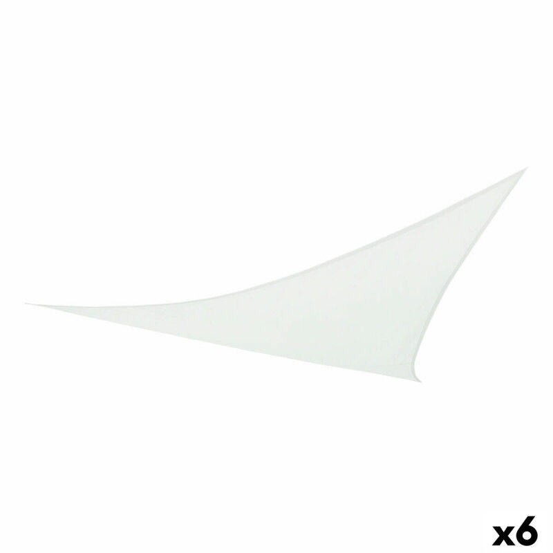 Voile d'ombrage Aktive 360 x 0,5 x 360 cm Triangulaire (6 Unités)