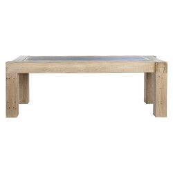 Table de Salle à Manger Home ESPRIT Naturel Sapin Bois MDF 220 x 90 x 76 cm