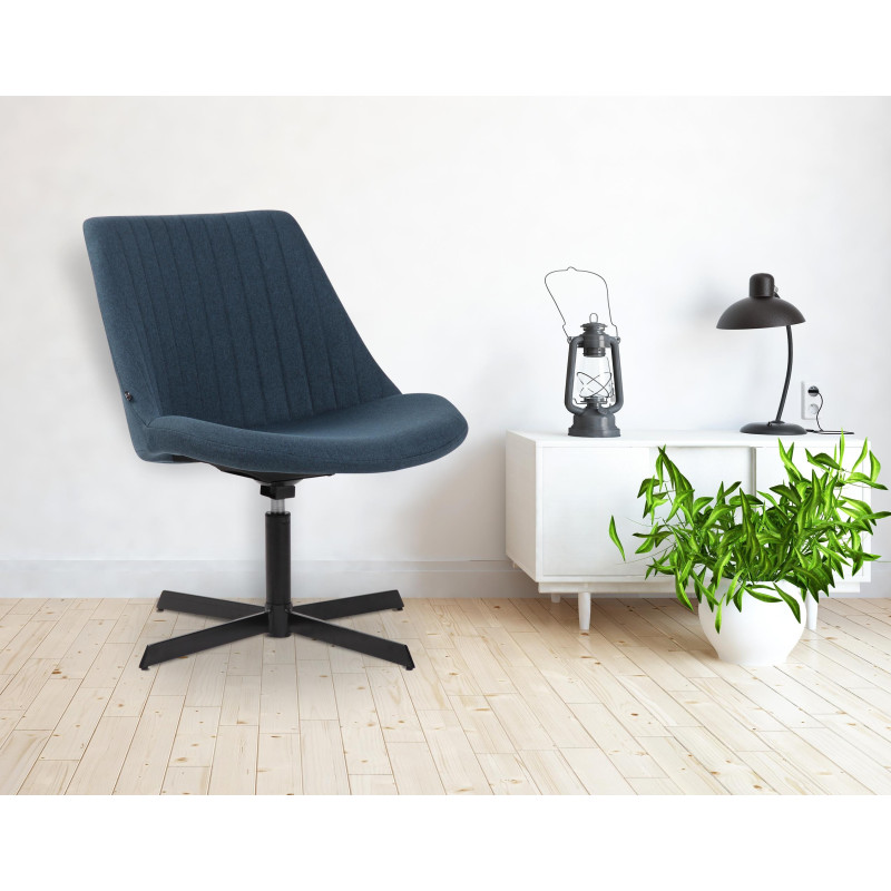Fauteuil Lounge Granby bleu