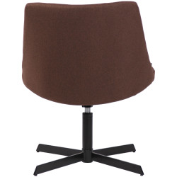 Fauteuil Lounge Granby brun