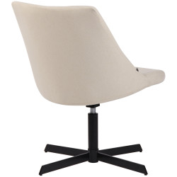 Fauteuil Lounge Granby crème