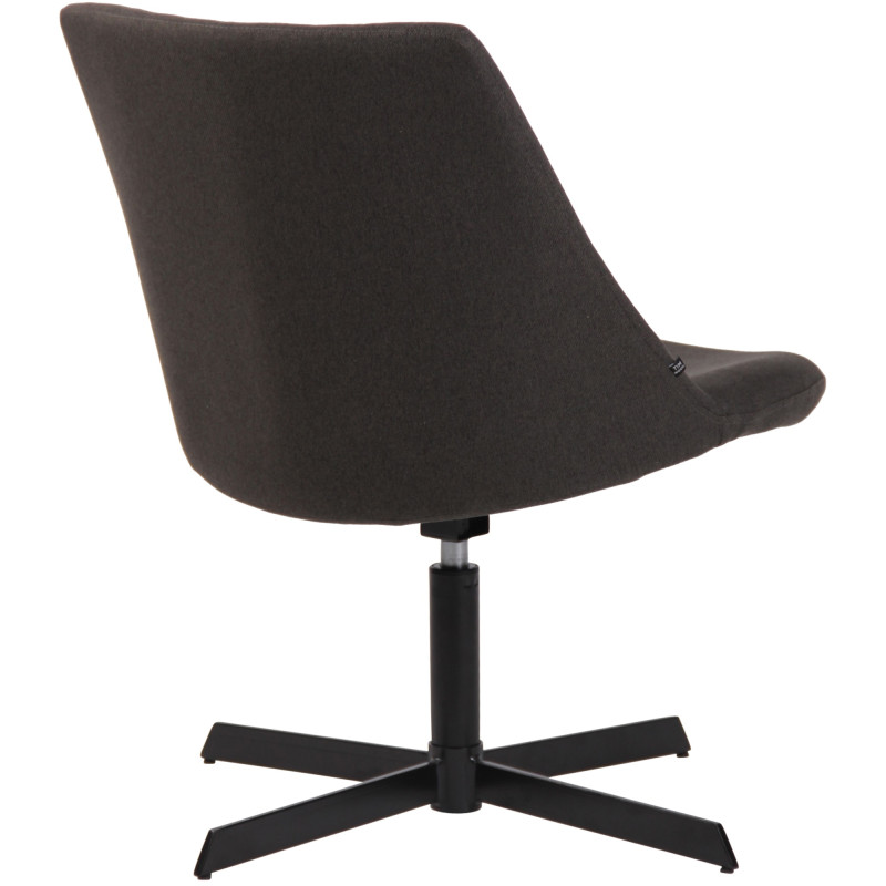 Fauteuil Lounge Granby gris foncé