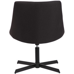 Fauteuil Lounge Granby noir
