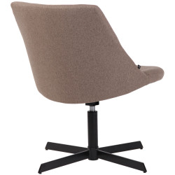 Fauteuil Lounge Granby taupe