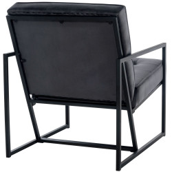 Fauteuil Lounge Avon Velvet gris