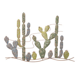 PANNEAU EN FER CACTUS -B-...