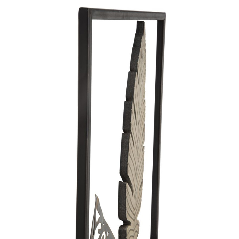 PANNEAU DE FER ET DE BOIS FEUILLES -A- CM 30,5X1,90X91