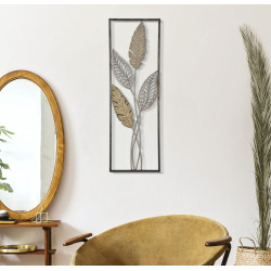PANNEAU DE FER ET DE BOIS FEUILLES -A- CM 30,5X1,90X91