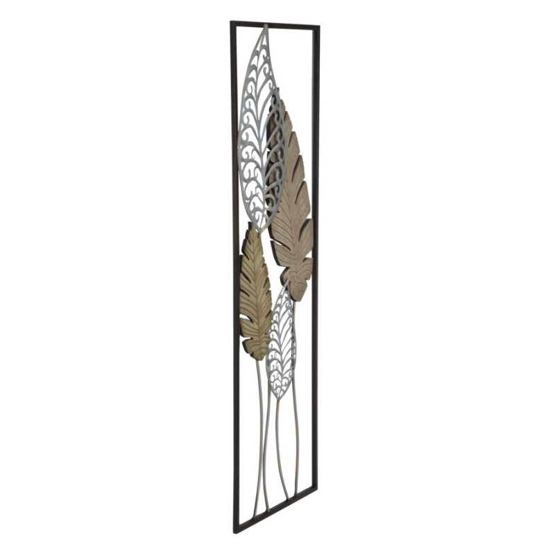 PANNEAU DE FER ET DE BOIS FEUILLES -B- CM 30,5X2,5X99,5