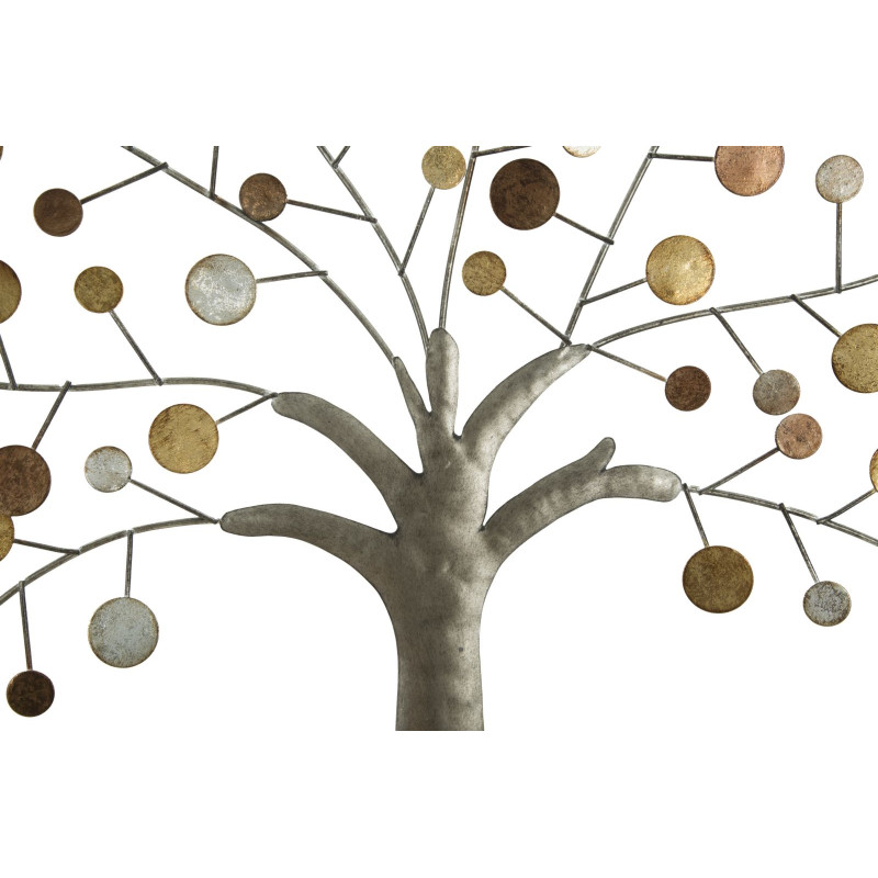 PANNEAU MURAL ARBRE DE VIE MIROIR CM Ø 61X1,8