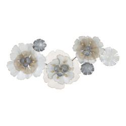 PANNEAU EN FER FLEURI CM...